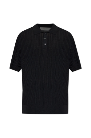 Prążkowane polo