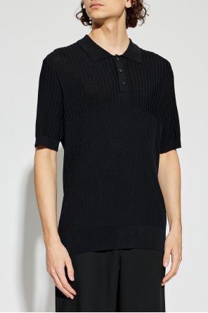 Golden Goose Prążkowane polo