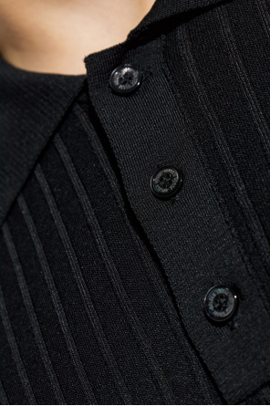 Golden Goose Prążkowane polo