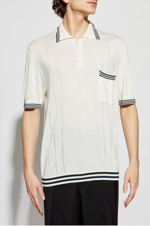 Golden Goose Striped Polo