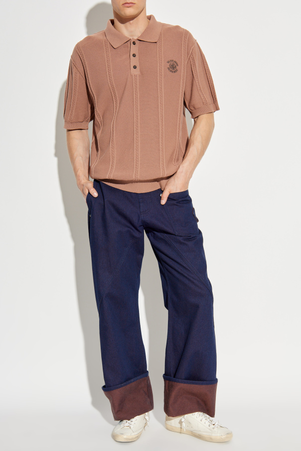 Golden Goose Polo mit Logo