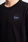 ADIDAS Originals BLACK T-shirt with logo