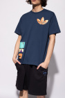 ADIDAS Originals NAVY BLUE Logo T-shirt