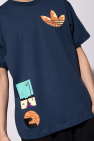 ADIDAS Originals NAVY BLUE Logo T-shirt