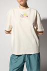 ADIDAS Originals cream Logo T-shirt