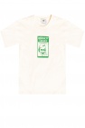 ADIDAS Originals cream T-shirt with logo
