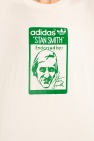 ADIDAS Originals cream T-shirt with logo