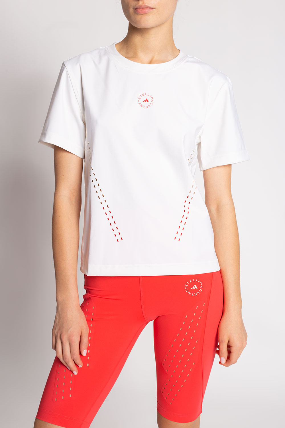 adidas by Stella McCartney Logo T-Shirt - White