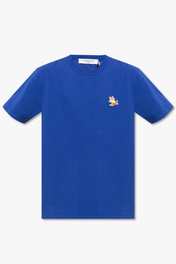 Maison Kitsuné embroidered-logo T-shirt triple pack