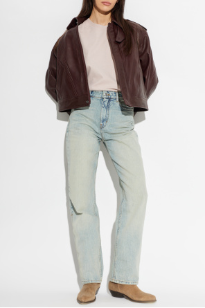 T-shirt mit logo od Golden Goose