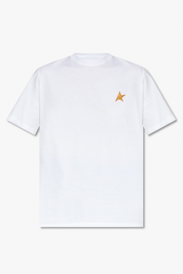 Golden Goose crewneck t-shirt featuring a front Hello Boys print