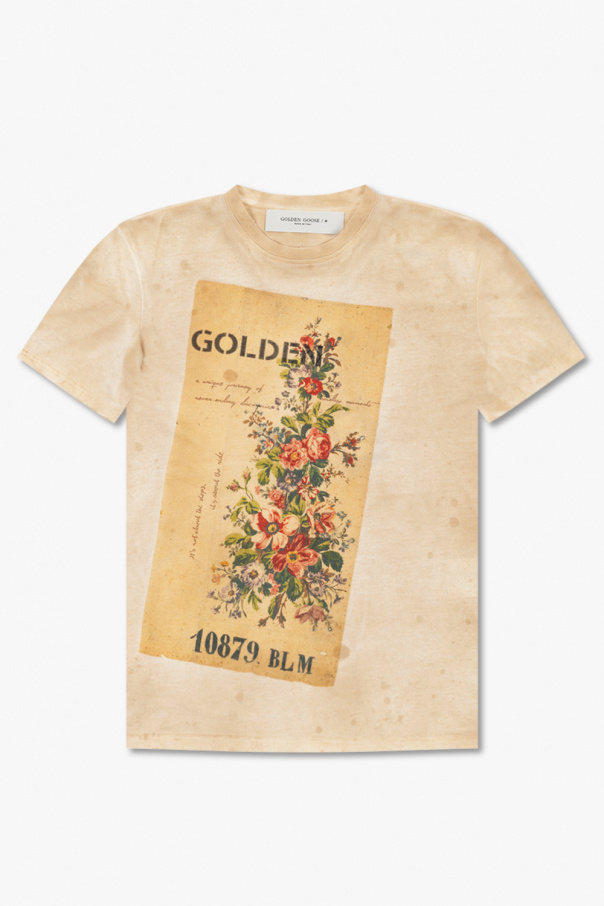 Golden Goose Long Sleeve Tie-Dye Lax Helmet Pocket T-Shirt