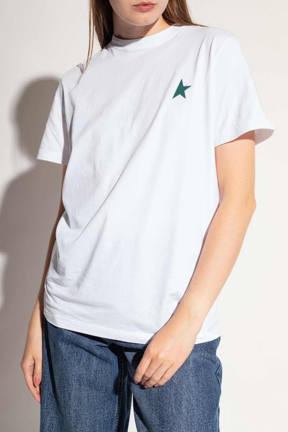 Golden Goose T-shirt blac with logo