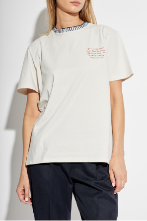 Golden Goose T-shirt with embroidered pattern