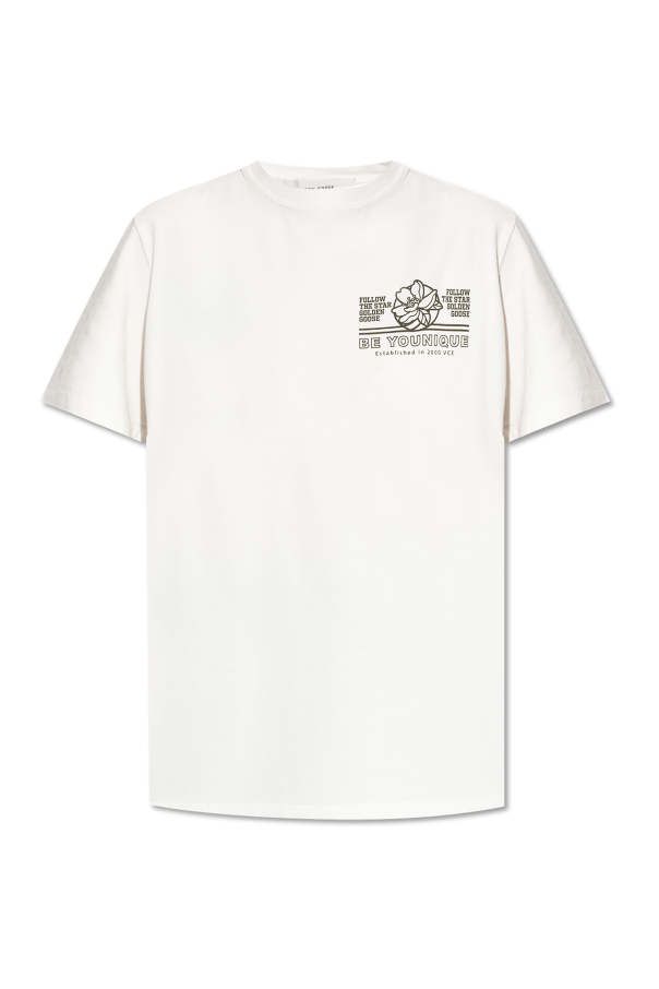 T-shirt with print od Golden Goose