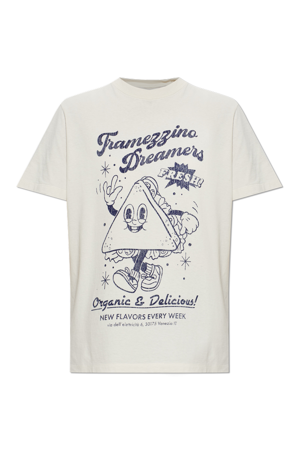 T-shirt with print od Golden Goose