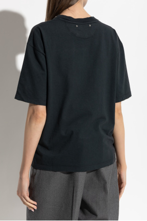 Golden Goose T-shirt z aplikacjami