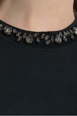 Golden Goose T-shirt z aplikacjami