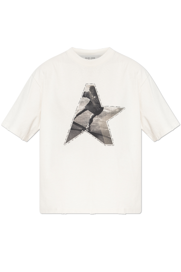 T-shirt with print od Golden Goose