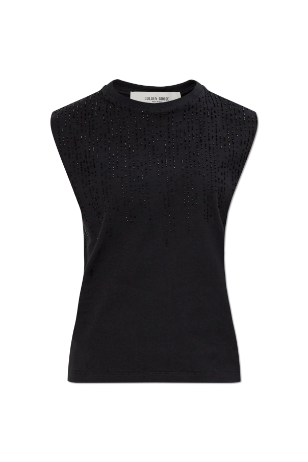 Golden Goose Top z koralikami