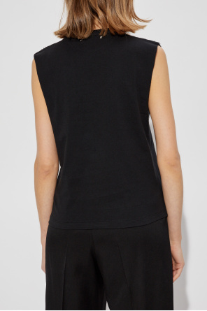 Golden Goose Top z koralikami