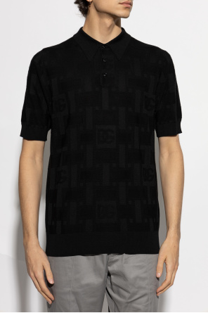 Dolce & Gabbana Seiden-Poloshirt