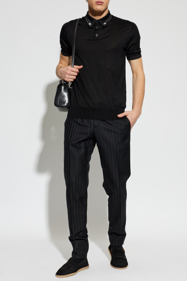 Dolce & Gabbana Jedwabne polo