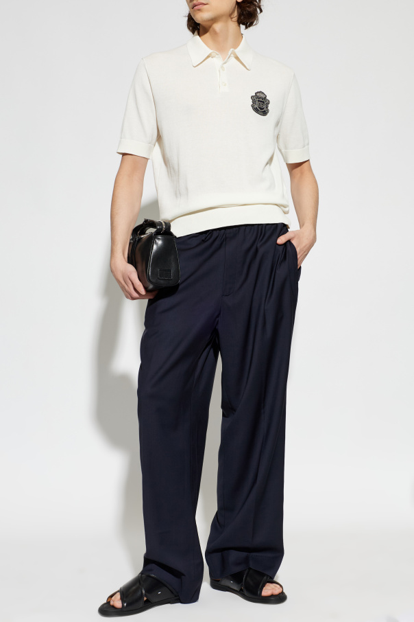 Dolce & Gabbana Pólo com aplicação