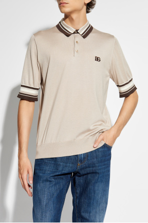 Dolce & Gabbana Polo with embroidered logo