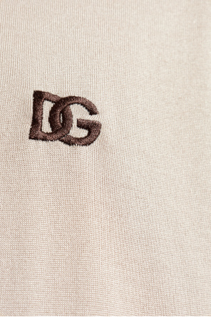 Dolce & Gabbana Polo z wyszytym logo