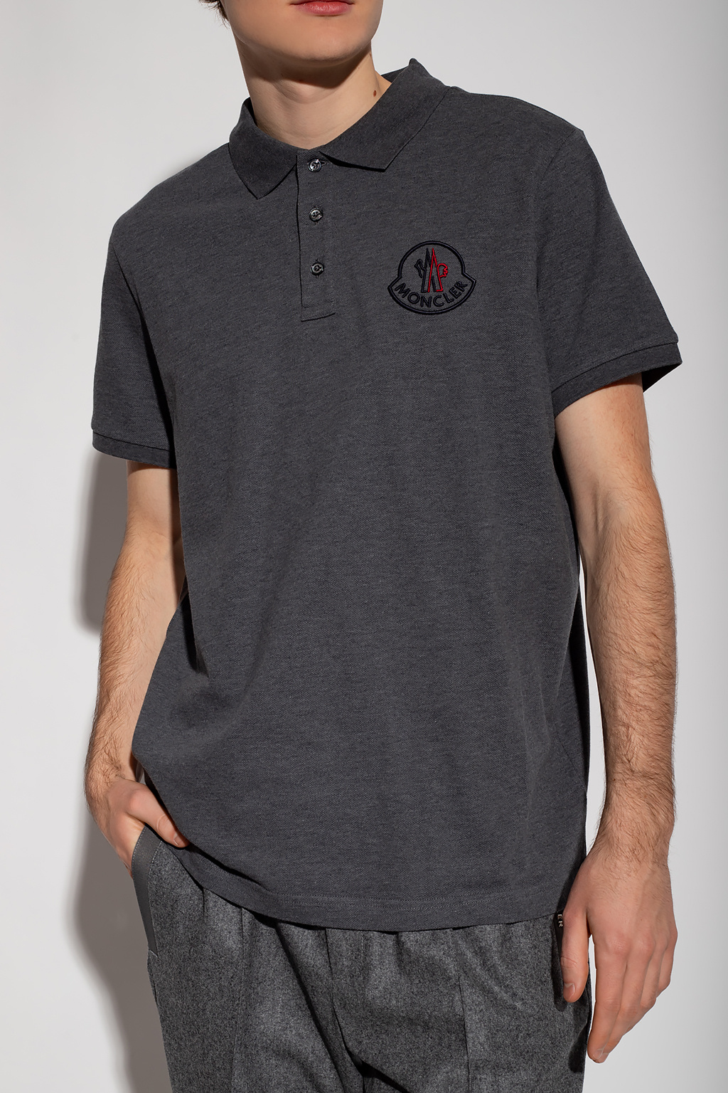 Moncler polo Piqu Rugby French Company