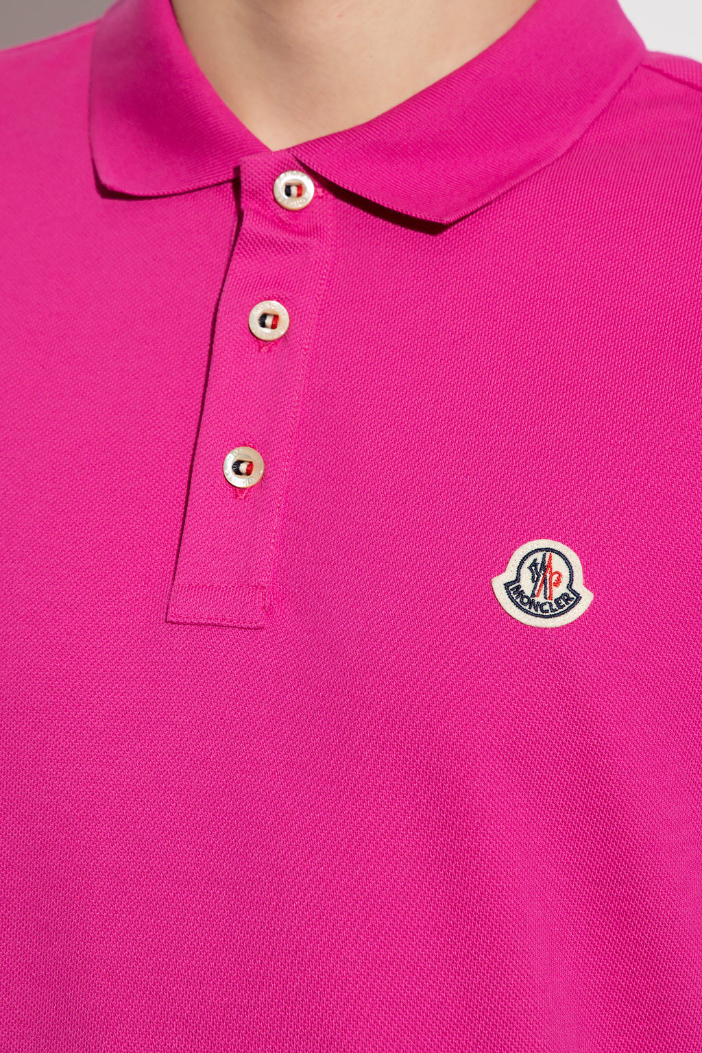 Moncler Polo shirt with logo