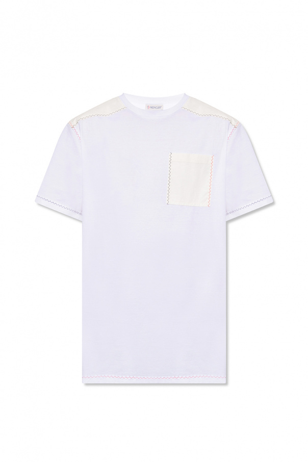 Moncler pleated mock neck top issey miyake pleats please Sportstyle shirt