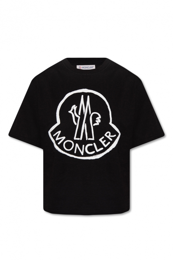 Moncler The North Face Box NSE long sleeve t-shirt in black