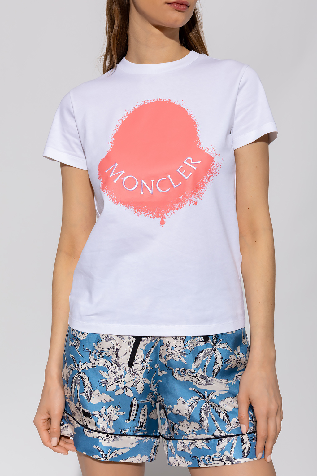 Moncler daisy logo t-shirt