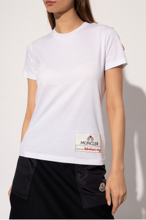 Moncler Diesel logo-print cotton hoodie