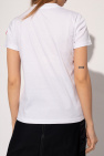 Moncler Polo Ralph Lauren player logo stripe t-shirt custom regular fit in green white