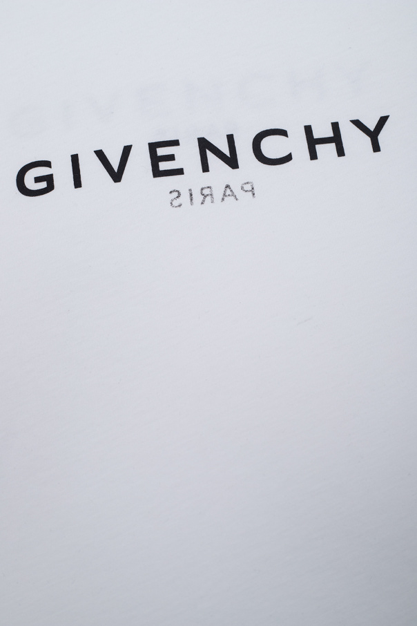 Givenchy Kids Givenchy Kids split logo drawstring track shorts