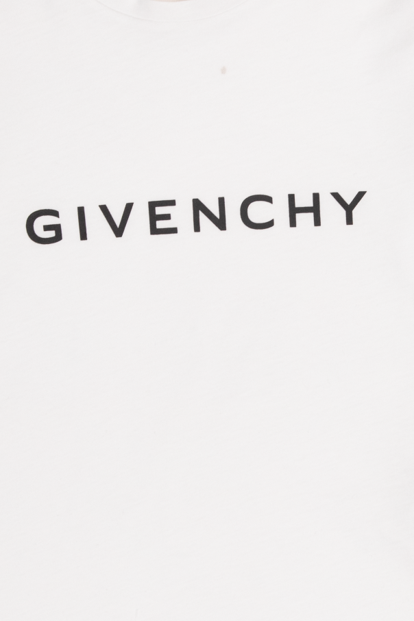 givenchy jacquard Kids T-shirt with long sleeves