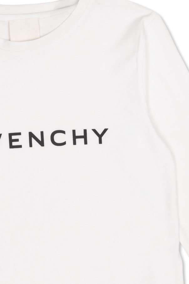 Givenchy Kids Bolso bandolera Givenchy Infinity en cuero granulado negro