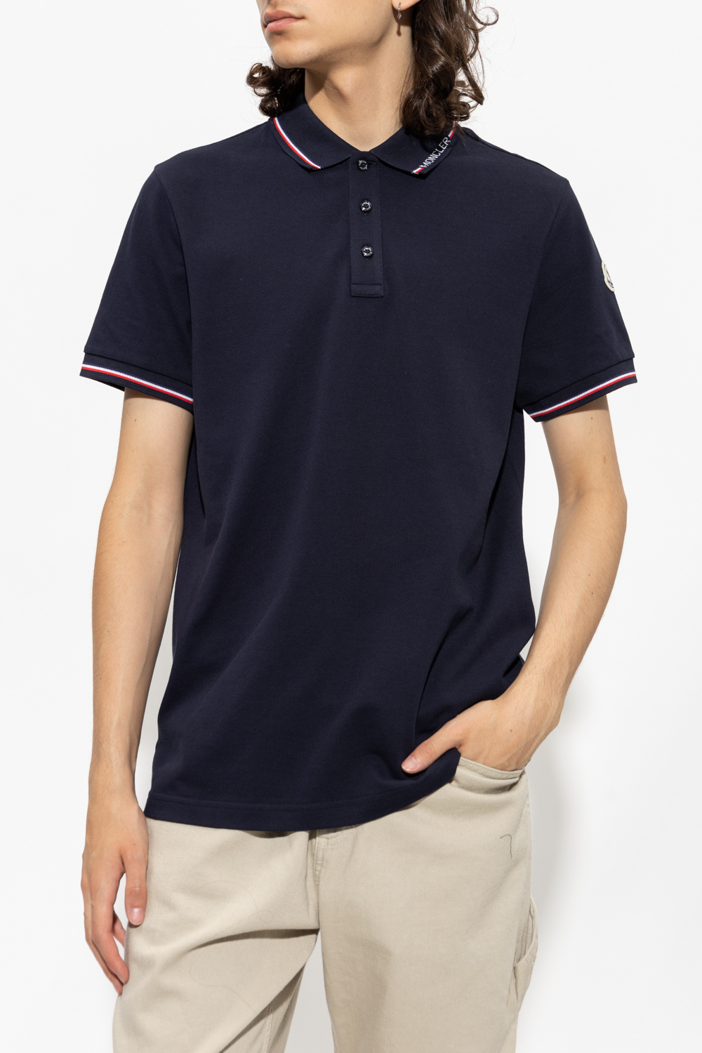 Moncler Polo shirt with logo