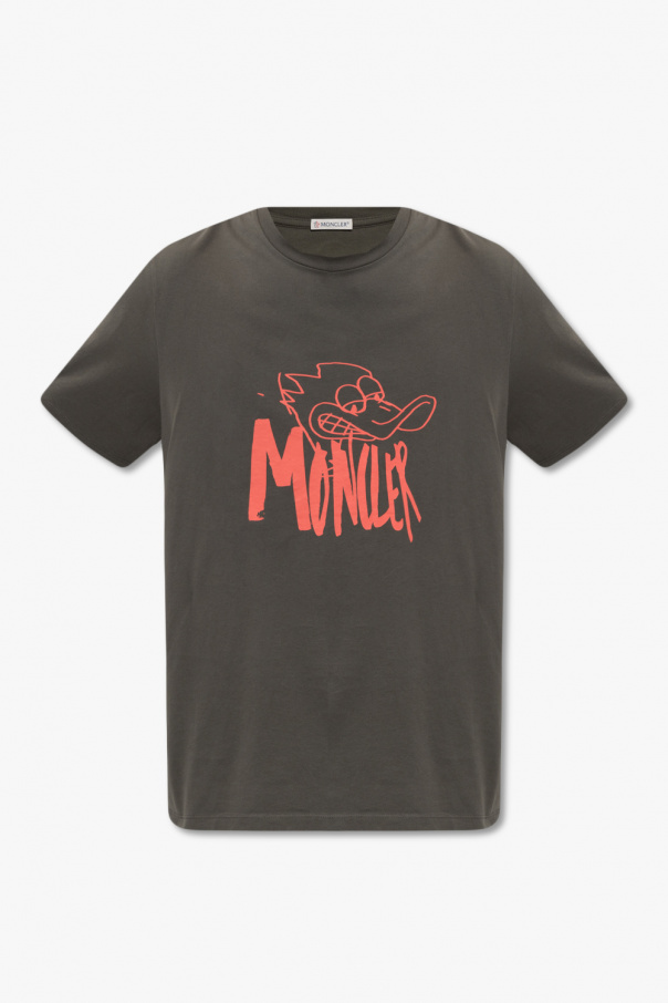 Moncler T-shirt convertible with logo