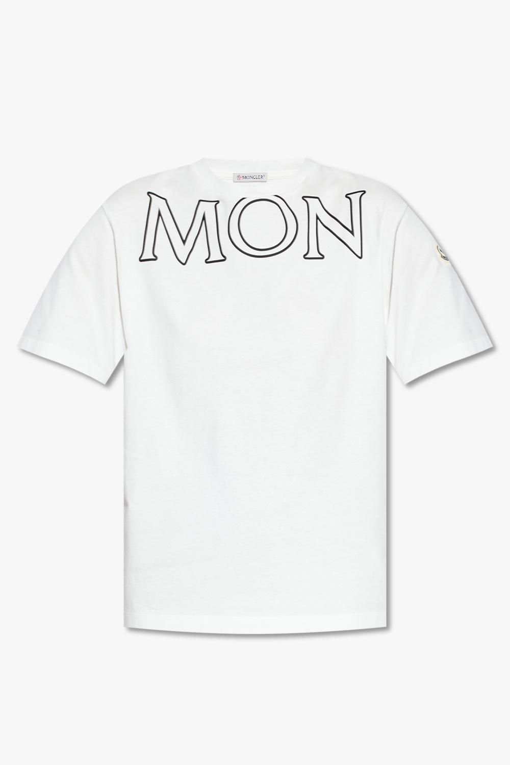 Moncler new era team logo la lakers t shirt black