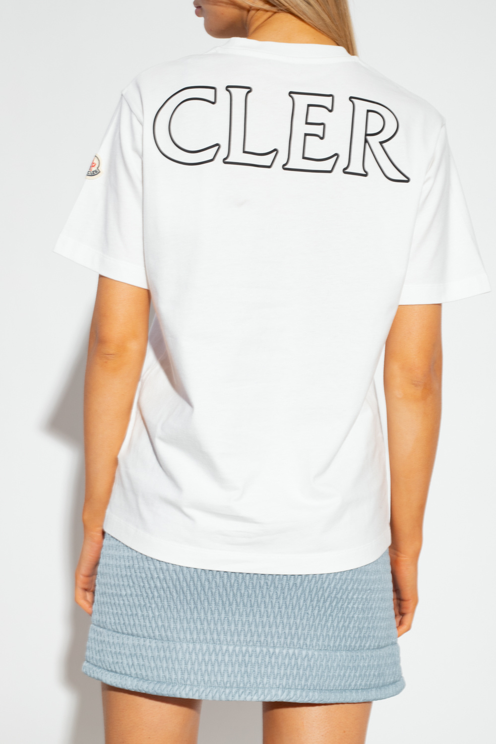 Moncler new era team logo la lakers t shirt black