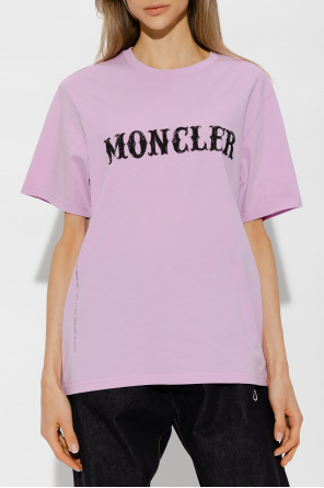 Moncler Genius 7 adidas T-shirt da corsa bianca
