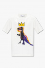 domrebel distressed tiger logo print t shirt item