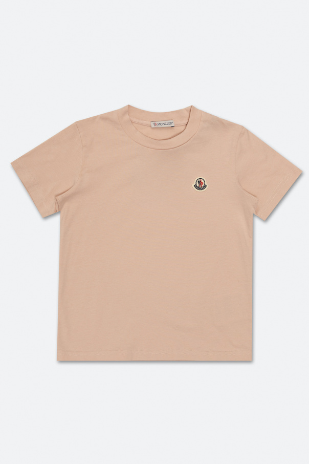 Moncler Enfant T-shirt zip with logo