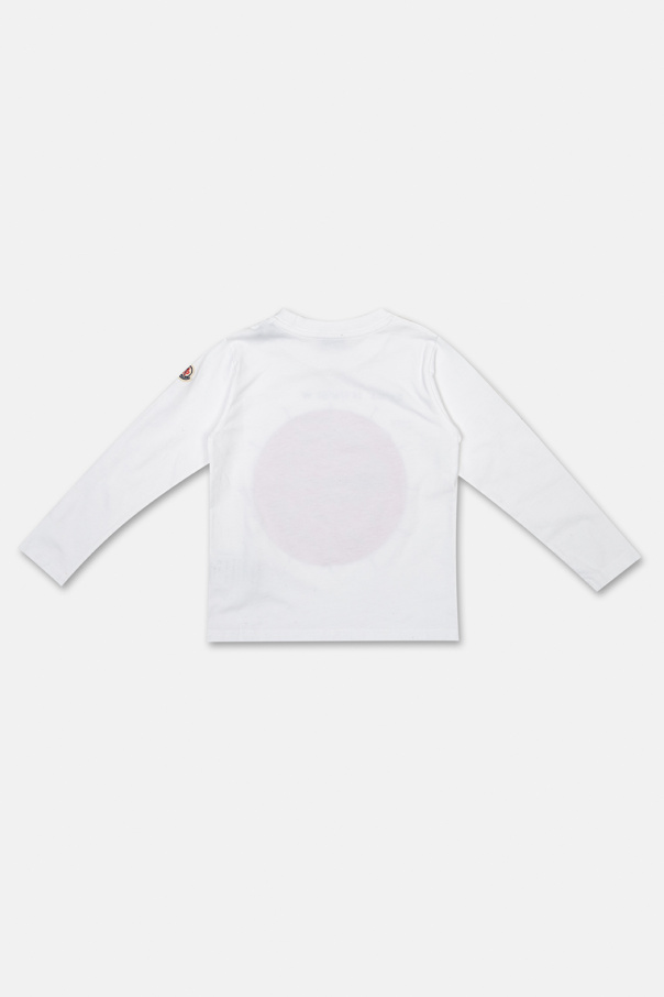 Moncler Enfant abstract print sweatshirt