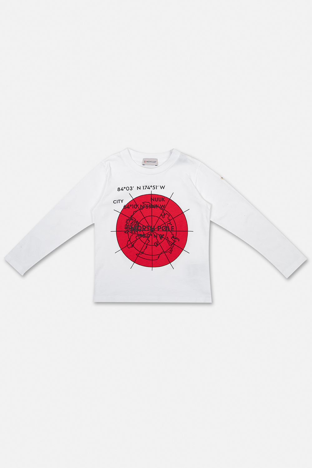 Moncler Enfant abstract print sweatshirt
