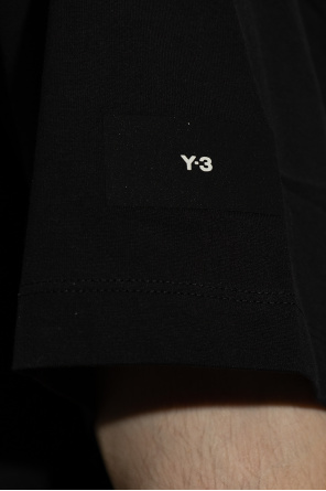 Y-3 Yohji Yamamoto Bawełniany t-shirt